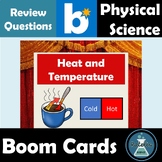 Heat and Temperature NGSS Review Boom Cards™