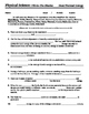 Heat and Thermal Energy - Worksheet - Fill in the Blank | TpT