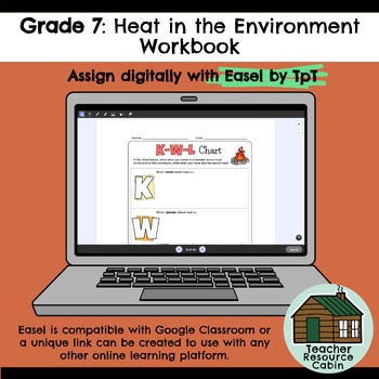 heat in the environment workbook grade 7 ontario science tpt