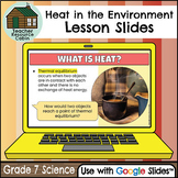 Heat in the Environment for Google Slides™ (Grade 7 Science)