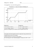 Heating Curve Worksheets & Teaching Resources | Teachers Pay Teachers