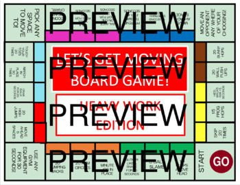 Preview of Heavy Work Board Game