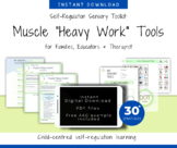 Heavy Work Sensory Tools, Self-Regulation, Proprioception,