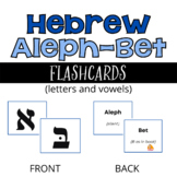 Hebrew Alphabet (Aleph-Bet) Flashcards