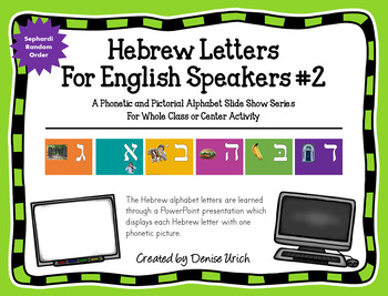 Preview of Hebrew Slides for English Speakers: Show #2 - Modern Sephardi Pronunciation