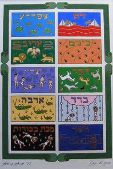 Preview of Hebrew Passover Ten Plagues 10