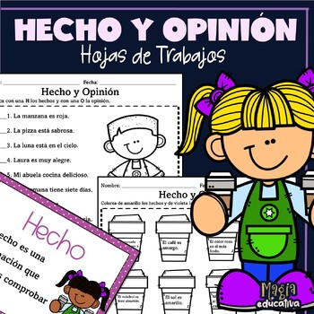 Preview of Hecho y Opinión | Fact and Opinion SPANISH