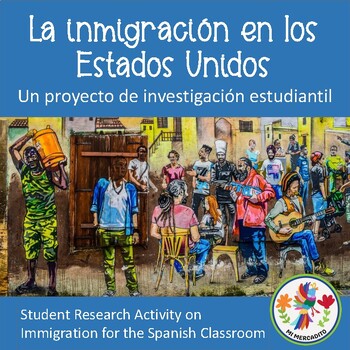 Preview of Spanish Immigration Student Research Activity :  Hechos de la inmigración