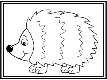Hedgehog Art & Writing Project - Letter Hh - Bulletin Board - Hedgehog ...