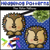 Hedgehog Patterns Math Activity