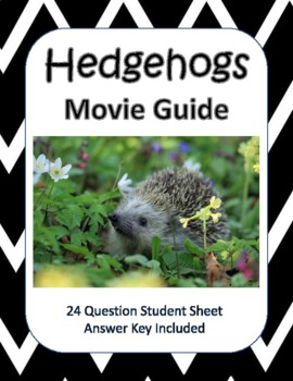 Preview of Hedgehogs (2016) Movie Guide