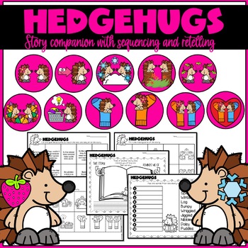 Preview of Hedgehugs Book Activities | February Read Aloud Companion