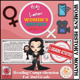Hedy Lamarr: Women's History Month Reading Comprehension F