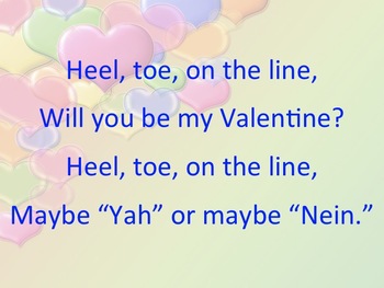 Preview of Heel, Toe, On the Line