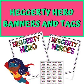 Preview of Heggerty Hero Banners and Tags