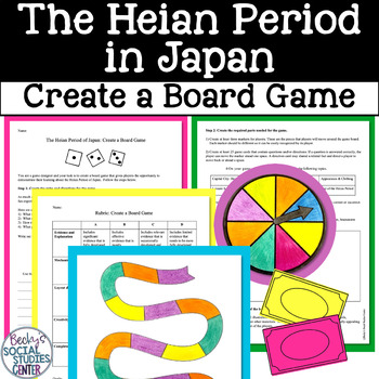Preview of Heian Period Golden Age Ancient Japan Board Game Project