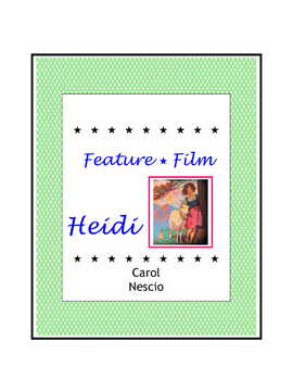 Preview of Heidi ~ Movie Guide + Word Search + Quiz