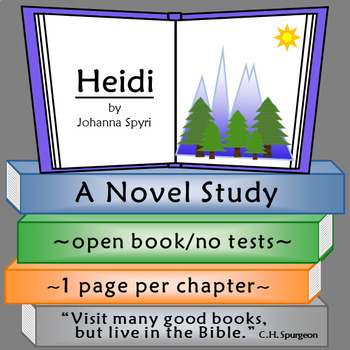 Preview of Heidi Novel Study