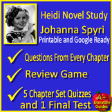 Heidi by Johanna Spyri Novel Study Unit - Printable and Go