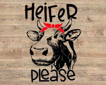 Download Heifer Please svg file Cow svg Bandana Heifer SVG Bandana ...