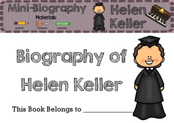 Preview of Helen Keller - Biography