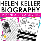 Helen Keller Biography & Reading Response Activities | Dig