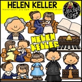 Helen Keller Clip Art Set {Educlips Clipart}