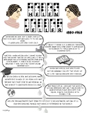 Helen Keller- Herstory and Fun Activities