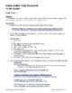 internet research worksheet