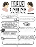 Helen Keller - SuHistoria y Actividades Divertidas; A Work