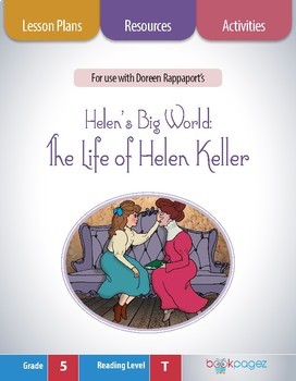 Preview of Helen's Big World Lesson Plans & Activities (Helen Keller) Women's History Month