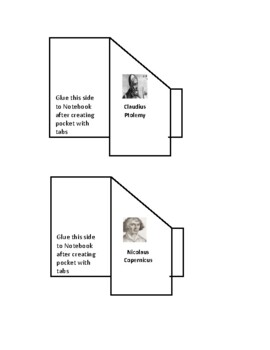 Preview of Heliocentric vs. Geocentric Venn Diagram and Pocket Activity