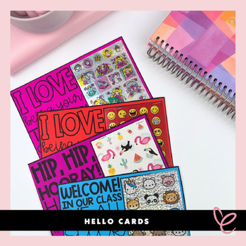 Preview of Valentine's Day Cards - From Teacher to Student | Valentine's Day Card