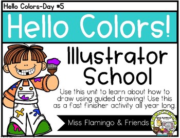 Preview of Hello Colors! {Illustrator School}