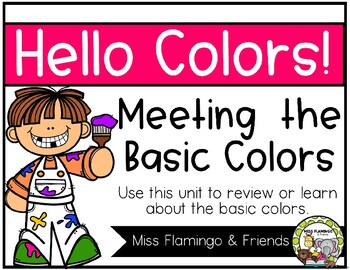 Preview of Hello Colors! {Meeting the Basic Colors}