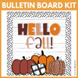 Hello Fall Bulletin Board Kit - Classroom Door Decor Set