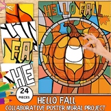 Hello Fall Collaborative Poster Mural Project- Autumn Craft