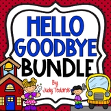 Hello Goodbye BUNDLE (Pocket Chart Activities)