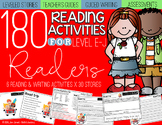 Reading Comprehension : 180 Reading Activities for Level E-J Readers