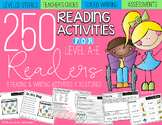 Reading Comprehension : 250 Reading Activities for Level A