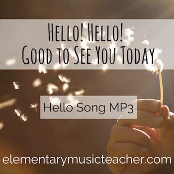 Preview of Hello! Hello! Good to See You Today: Hello Song MP3