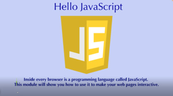 Preview of Hello JavaScript (Distance Learning)