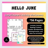 Hello June | Monthly Activity Packet [No Prep]