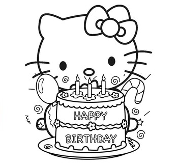 happy birthday hello kitty