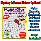 Hello Kitty & Friends Coordinate Graph Mystery Pictures! O