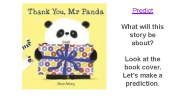Preview of Thank you, Mr. Panda