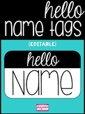 Hello Name Tags (Editable)