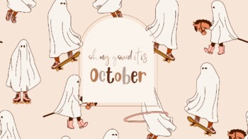 Preview of Hello PUMPKIN! October Daily check-in Board!!