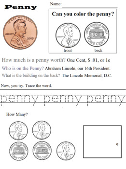 Preview of Hello Penny