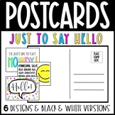 Hello Postcards for Students - Great for Distance Learning